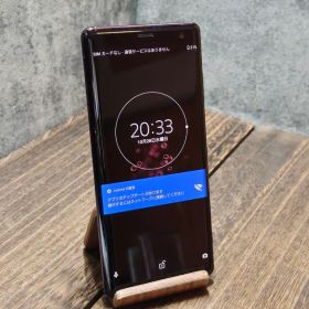 美品 Xperia XZ3 SOV39 SIMフリー スマホ