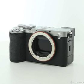 〔中古〕SONY(ソニー) α7C II ボディ シルバー ILCE-7CM2〔262-ud〕