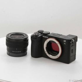 〔中古〕SONY(ソニー) α7C II ズームレンズキット ブラック ILCE-7CM2L〔258-ud〕