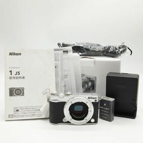 ニコン(Nikon)の■良品■Nikon1 J5 ボディ シルバー J5SL(ミラーレス一眼)