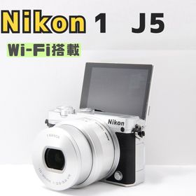ニコン(Nikon)の【美品】Nikon1 ニコン J5 標準レンズキット ミラーレス Wi-Fi(ミラーレス一眼)