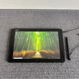 富士通ARROWS Tab Q508/SE Atom(TM) x7-Z8700 メモリ4GB SSD128GB Win10 タッチ機能 タッチペン付き