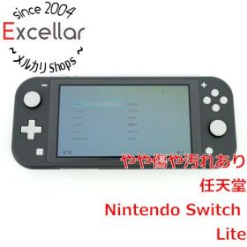 [bn:6] 任天堂 Nintendo Switch Lite(ニンテンドースイッチ ライト) HDH-S-GAZAA グレー 本体のみ 本体・液晶画面いたみ