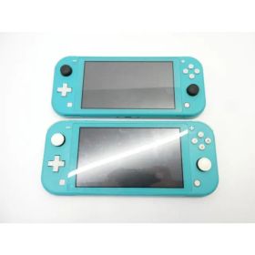 ジャンク Nintendo Switch Lite ターコイズ 2点セット ゲーム機本体 △WE2936