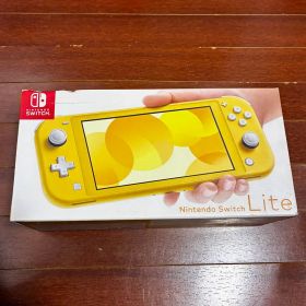 未使用 箱ダメージあり Nintendo Switch Lite イエロー 本体
