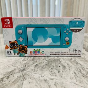 【完動品】Nintendo Switch lite あつまれどうぶつの森 エディション ターコイズ 箱付き