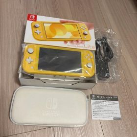 Nintendo Switch Lite イエロー 本体 ケース付き