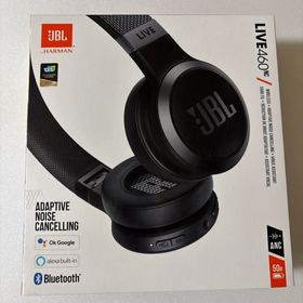 ジェイビーエル(JBL)のJBL LIVE ワイヤレスヘッドホン ブラック 460NC(ヘッドフォン/イヤフォン)
