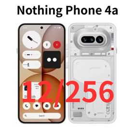 ナッシング(NOTHING)の【新品】Nothing Phone 4a｜12/256 ホワイト【SIMフリー】(スマートフォン本体)