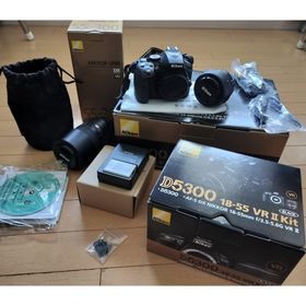 ニコン(Nikon)のNikon D5300 ダブルズームキット BLACK(デジタル一眼)