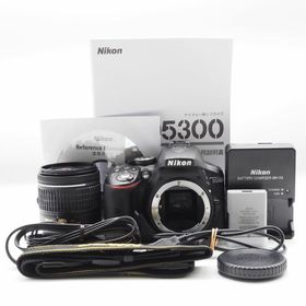 ニコン D5300 AF-P 18-55 VR レンズキット ブラック#2798(デジタル一眼)