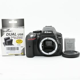 ＜良品＞ Nikon D5300 ブラック｜2400万画素 一眼レフカメラ(デジタル一眼)