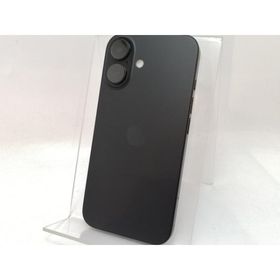 【中古】Apple 国内版 【SIMフリー】 iPhone 16 128GB ブラック MYDQ3J/A【千葉】保証期間１ヶ月【ランクB】
