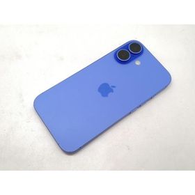 【中古】Apple 国内版 【SIMフリー】 iPhone 16 256GB ウルトラマリン MYE03J/A【新宿】保証期間１ヶ月【ランクB】