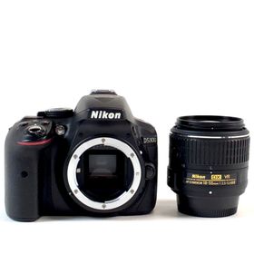 【在庫一掃】 ニコン D5300 18-55 VR II レンズキット ブラック 中古(デジタル一眼)