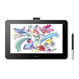 【中古】「非常に良い」 ワコム 13.3インチ 液晶ペンタブレット 液タブ Wacom One 13 オリジナルデータ付き DTC133W1D(PC周辺機器)