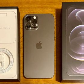未使用品Apple iPhone 12 ProMax 512GB グラファイト