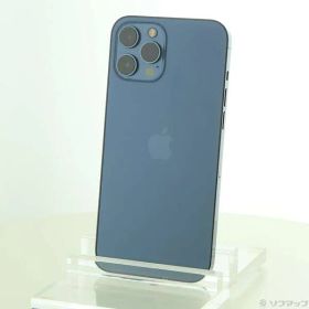ソフマップ 〔中古品〕 iPhone12 Pro Max 128GB パシフィックブルー MGCX3J／A SoftBank【276】