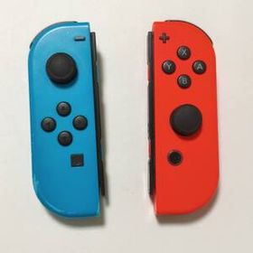 値引可能 送料無料 動作確認済み Nintendo Switch Joy-Con ジョイコン 純正 ネオンブルー ネオンレッド L R セット 中古