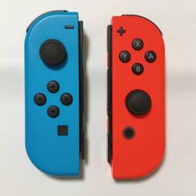 値引可能 送料無料 動作確認済み Nintendo Switch Joy-Con ジョイコン 純正 ネオンブルー ネオンレッド 有機ELモデル L R セット 中古