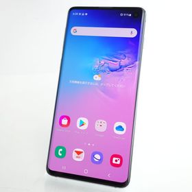 【SIMフリー】Galaxy S10 SCV41 プリズムブルー 利用制限〇 訳アリ