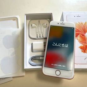 iphone6s ローズゴールド / 128GB 箱付 付属品完品 訳あり