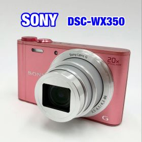 【美品】 ソニー SONY Cyber-shot DSC-WX350 ピンク