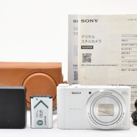 ■ ほぼ新品 ■ ソニー SONY Cyber-shot DSC-WX350 ホワイト 《動作確認済・付属品多数》 コンパクト デジタル カメラ #A1086