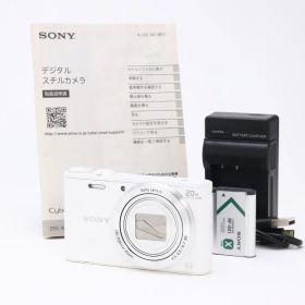 AB- (良品) SONY ソニー Cyber-shot DSC-WX350 ホワイト 初期不良返品対応 44-161