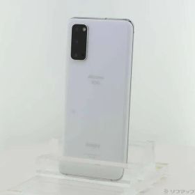 ソフマップ 〔中古品〕 Galaxy S20 5G 128GB クラウドホワイト SC-51A docomoロック解除SIMフリー【198】