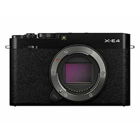 【中古】（非常に良い）富士フイルム ミラーレスデジタルカメラ X-E4 ボディ ブラック F X-E4-B(ミラーレス一眼)