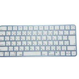 「アウトレット」AApple Magic Keyboard USB-C 日本語 JIS シリコン搭載Macモデル用Touch ID搭載 キーボード A3118 ブルー