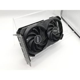【中古】MSI GeForce RTX 4060 VENTUS 2X BLACK 8G OC RTX4060/8GB(GDDR6)【秋葉2号】保証期間１週間