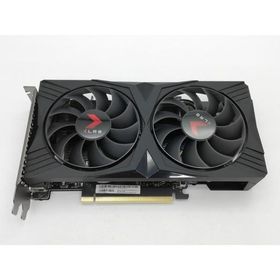 【中古】PNY GeForce RTX 4060 8GB XLR8 Gaming VERTO Overclocked Dual Fan DLSS 3 (VCG40608DFXPB1-O) RTX4060/8GB(GDDR6)【秋葉2号】保証期間１週間