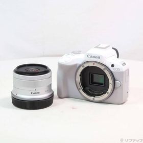 〔中古〕Canon(キヤノン) EOS R50 RF-S18-45 IS STM レンズキット ホワイト〔262-ud〕