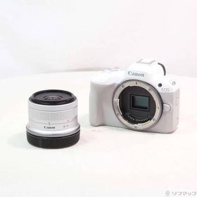 〔中古〕Canon(キヤノン) EOS R50 RF-S18-45 IS STM レンズキット ホワイト〔198-ud〕