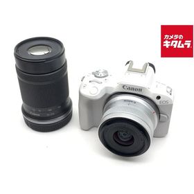 【中古】 【良品】 キヤノン EOS R50 ダブルズームキット ホワイト