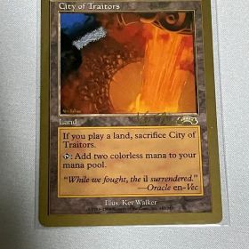 MTG 裏切り者の都 金枠 City of Traitors