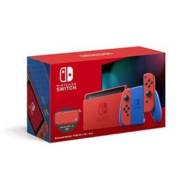 【中古】Nintendo Switch マリオレッド×ブルー セット(家庭用ゲーム機本体)