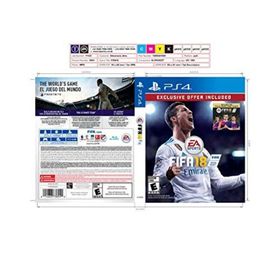 【中古】FIFA 18 - Includes 500 Ultimate Team Points (輸入版:北米) - PS4(家庭用ゲームソフト)
