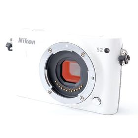 Nikon S2 ホワイト ボディ 美品 ストラップ付 動作確認済み 1ヶ月保証付 小型軽量 ミラーレス