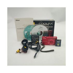 Nikon COOLPIX S6200 Red コンパクトデジタルカメラ