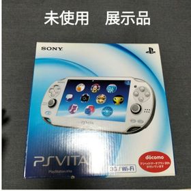 ps vita psvita 未使用 新品 展示品 pch1100 クリ(家庭用ゲーム機本体)
