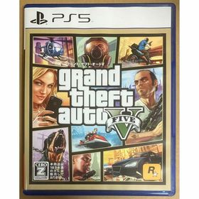 プレイステーション(PlayStation)のPS5 グランド・セフト・オートV グランドセフトオート5 グラセフ5 GTA(家庭用ゲームソフト)