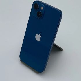 【中古・バッテリー劣化・画面キズ有・フレームキズ有】iPhone 13 128GB ブルー SIMロック無し