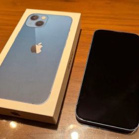 Apple iPhone 13 本体 ブルー 充電ケーブル付き