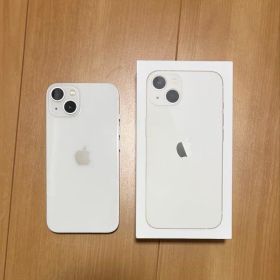 iPhone13 128G スターライト SIMフリー ケーブル付