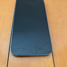 Apple iPhone 13 青色 画面に割れ、ひびあり 128gb