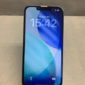 中古 国内版 SIMフリー iPhone13 256GB ミッドナイト色