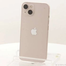 ソフマップ 〔中古品〕 iPhone13 128GB ピンク MLNE3J／A SIMフリー【251】